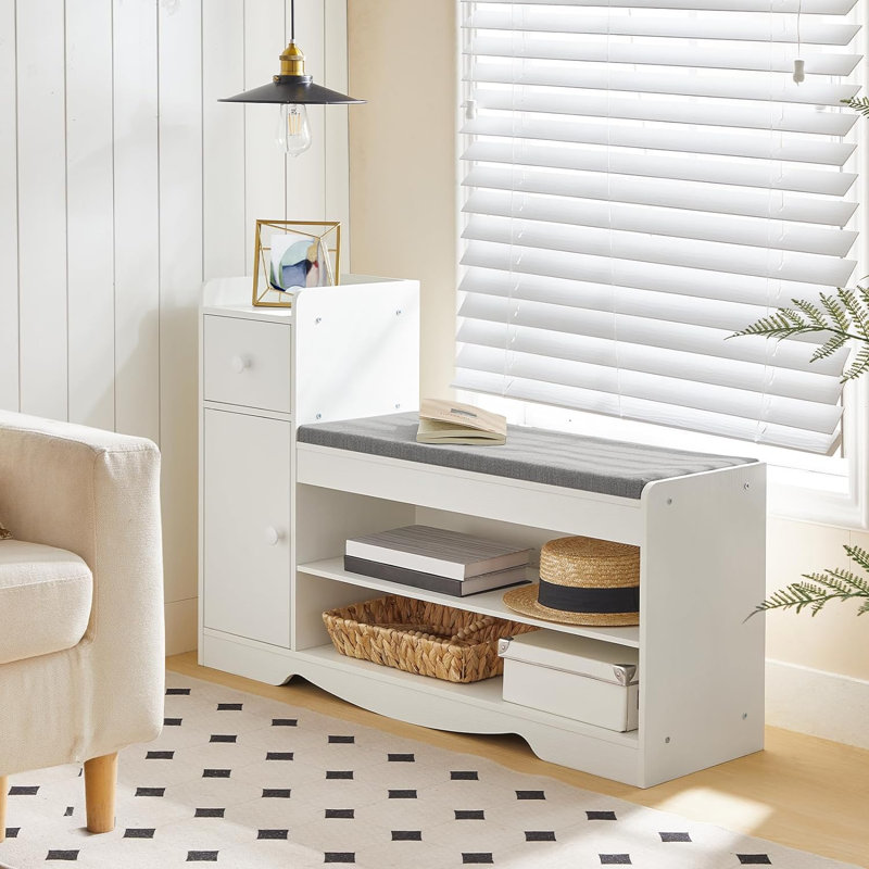 Padded shoe bench online